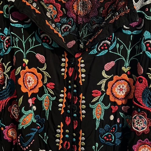 Johnny Was NWOT Brady Button Down Size S but will fit L/XL - Picture 6 of 9